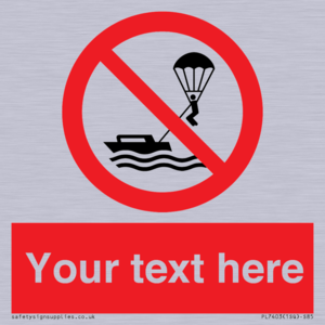 Custom No parasailing